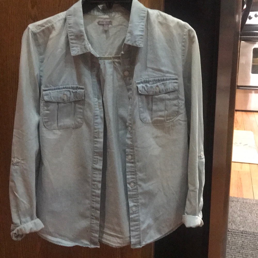 Long sleeve denim
